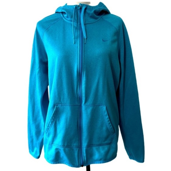 Nike women’s zip up hooded sweatshirt large - Picture 1 of 8
